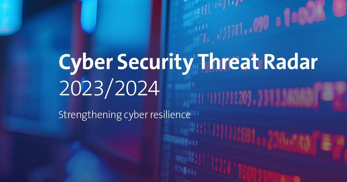 Cyber Security Threat Radar 2024 | Swisscom